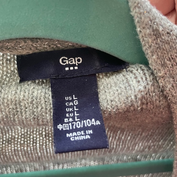 Gap silver sparkly cardigan sweater - Picture 4 of 4